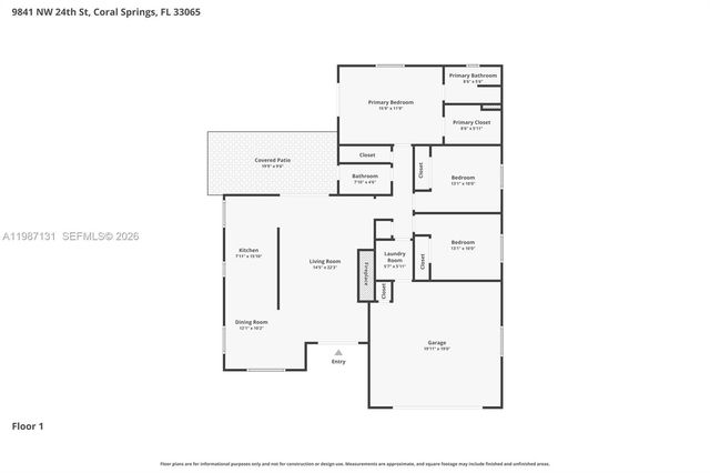 9841 NW 24th St, Coral Springs, FL 33065