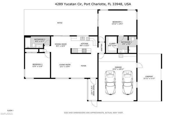 4289 Yucatan CIR, Port Charlotte, FL 33948