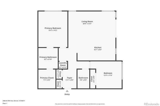 2460 W 29th Avenue 106, Denver, CO 80211