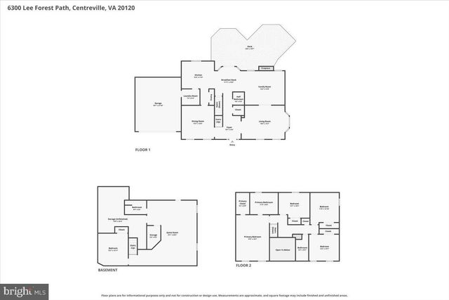 6300 LEE FOREST PATH, Centreville, VA 20120