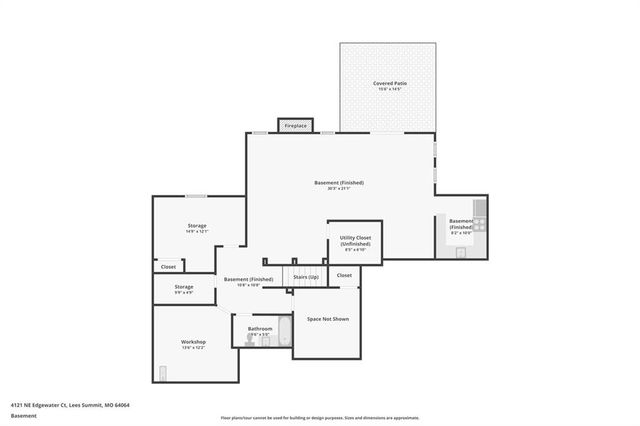 4121 NE Edgewater Court, Lee's Summit, MO 64064