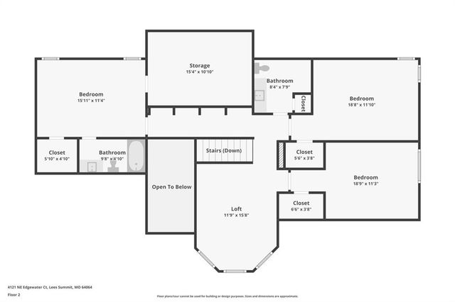 4121 NE Edgewater Court, Lee's Summit, MO 64064