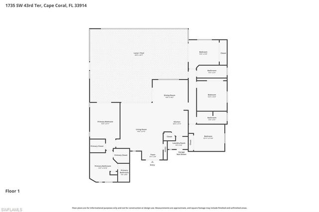 1735 SW 43rd TER, Cape Coral, FL 33914