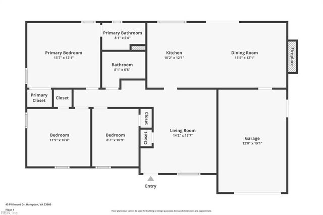 45 Philmont DR, Hampton, VA 23666