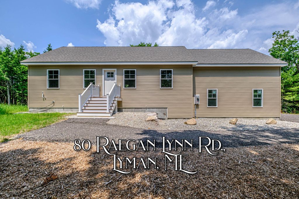 80 Raegan Lynn Road, Lyman, ME 04002 — exterior