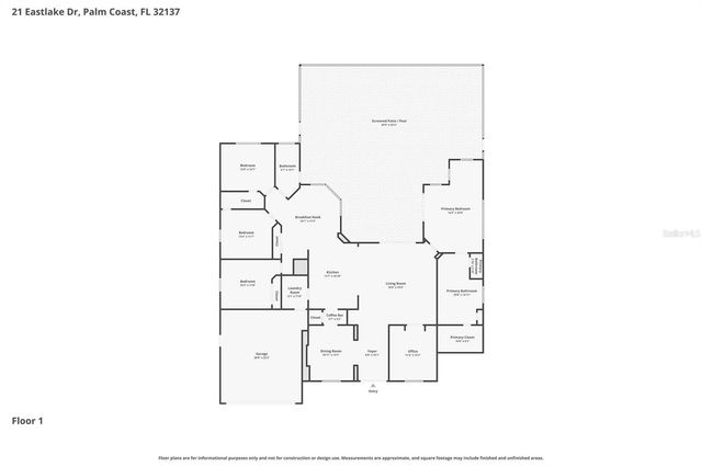 21 EASTLAKE DRIVE, Palm Coast, FL 32137