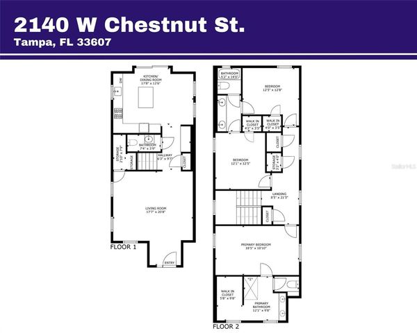 2140 W CHESTNUT STREET, Tampa, FL 33607