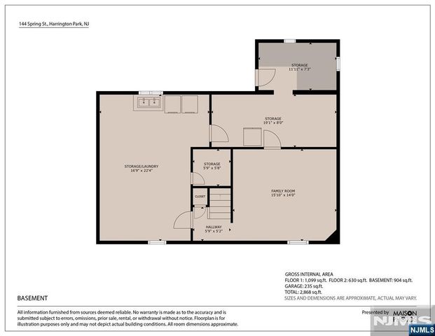 144 Spring Street, Harrington Park, NJ 07640