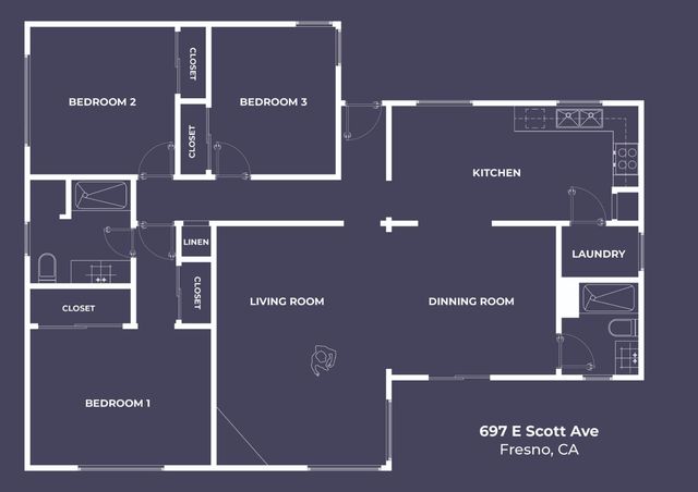 697 E Scott Avenue, Fresno, CA 93710