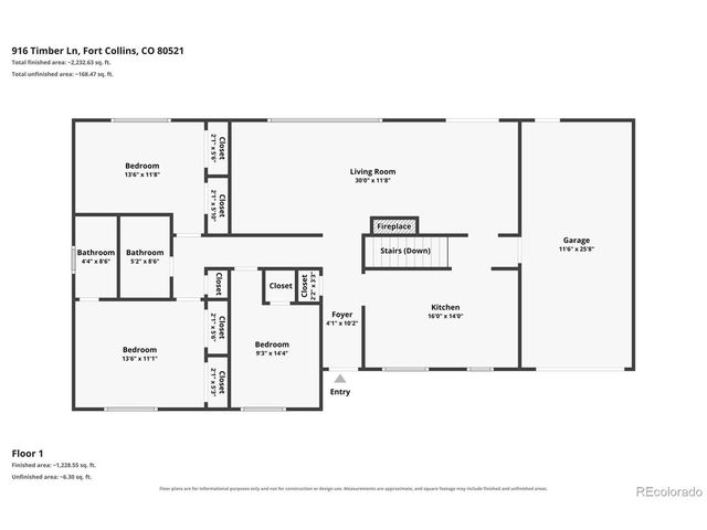 916 Timber Ln, Fort Collins, CO 80521