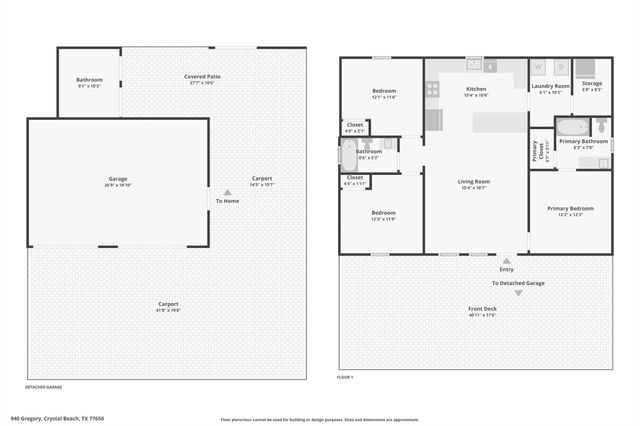 940 Gregory Lane, Crystal Beach, TX 77650