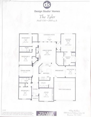 20519 Windrose Bend Drive, Spring, TX 77379