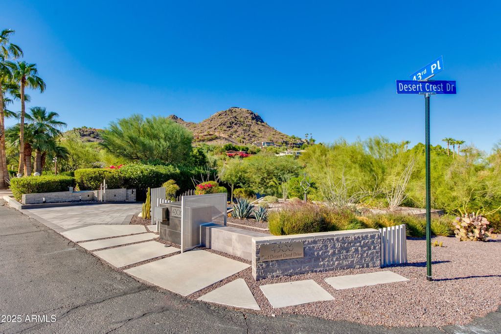 4306 E DESERT CREST Drive, Paradise Valley, AZ 85253 — exterior