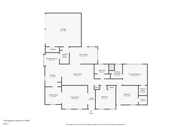 7126 Lugary Drive, Houston, TX 77036