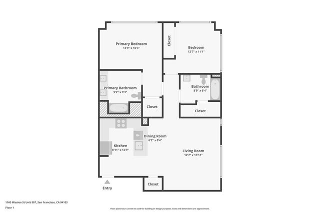 1160 Mission Street 907, San Francisco, CA 94103