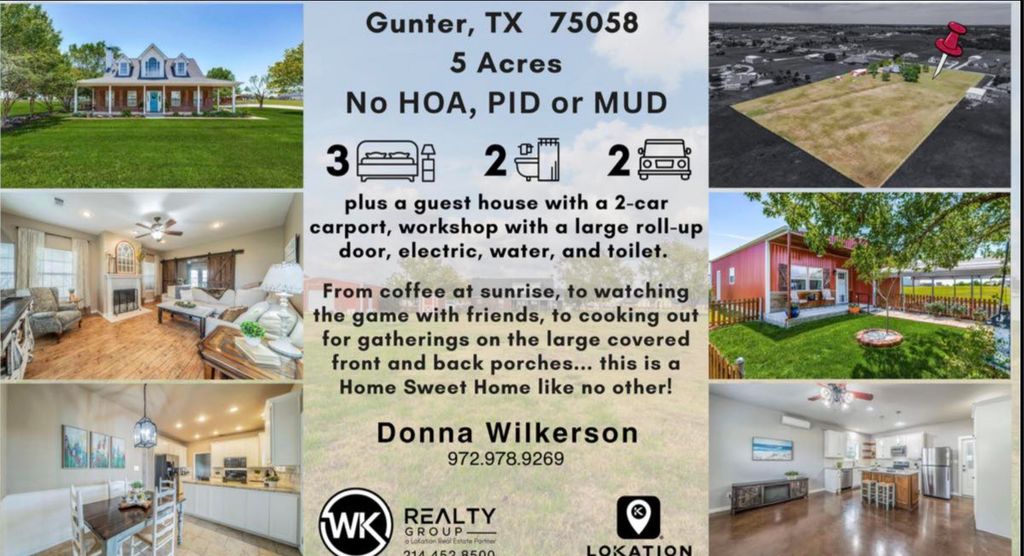 1992 Bledsoe Road, Gunter, TX 75058