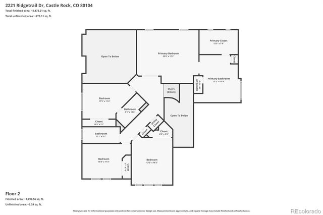 2221 Ridgetrail Drive, Castle Rock, CO 80104