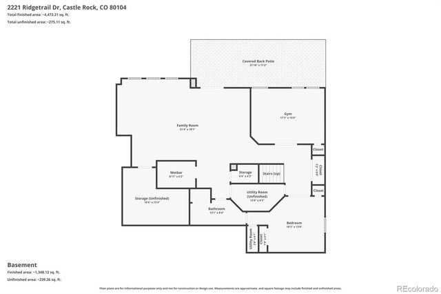 2221 Ridgetrail Drive, Castle Rock, CO 80104