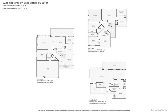2221 Ridgetrail Drive, Castle Rock, CO 80104