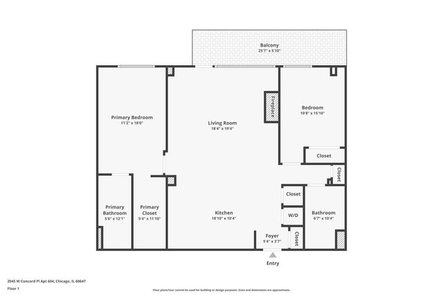 2045 W Concord Place 604, Chicago, IL 60647