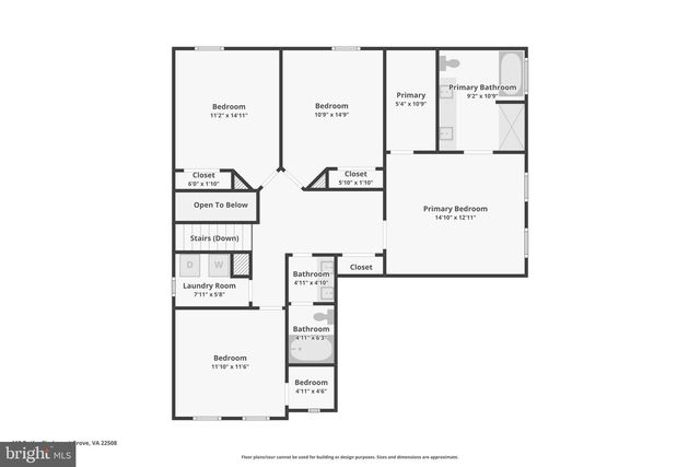 112 BUTLER CIR, Locust Grove, VA 22508