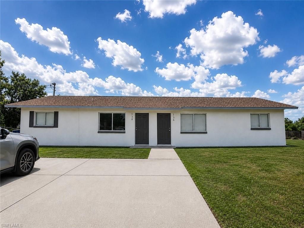 136/138 Gordon AVE S, LEHIGH ACRES, FL 33973 — exterior