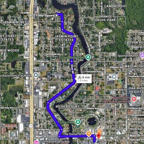 5422 FOLEY SQUARE, New Port Richey, FL 34652