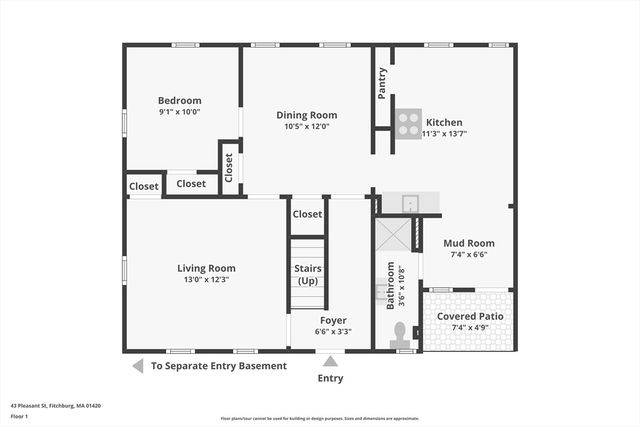 43 Pleasant St 1, Fitchburg, MA 01420