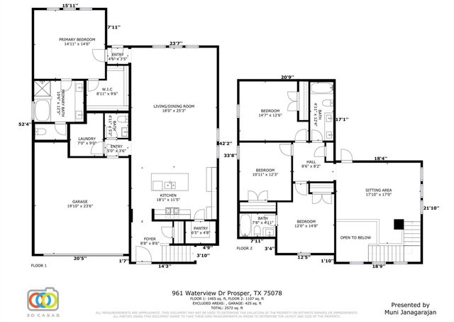 961 Waterview Drive, Prosper, TX 75078