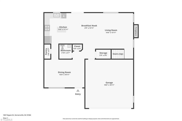 1967 Kippen Drive, Kernersville, NC 27284