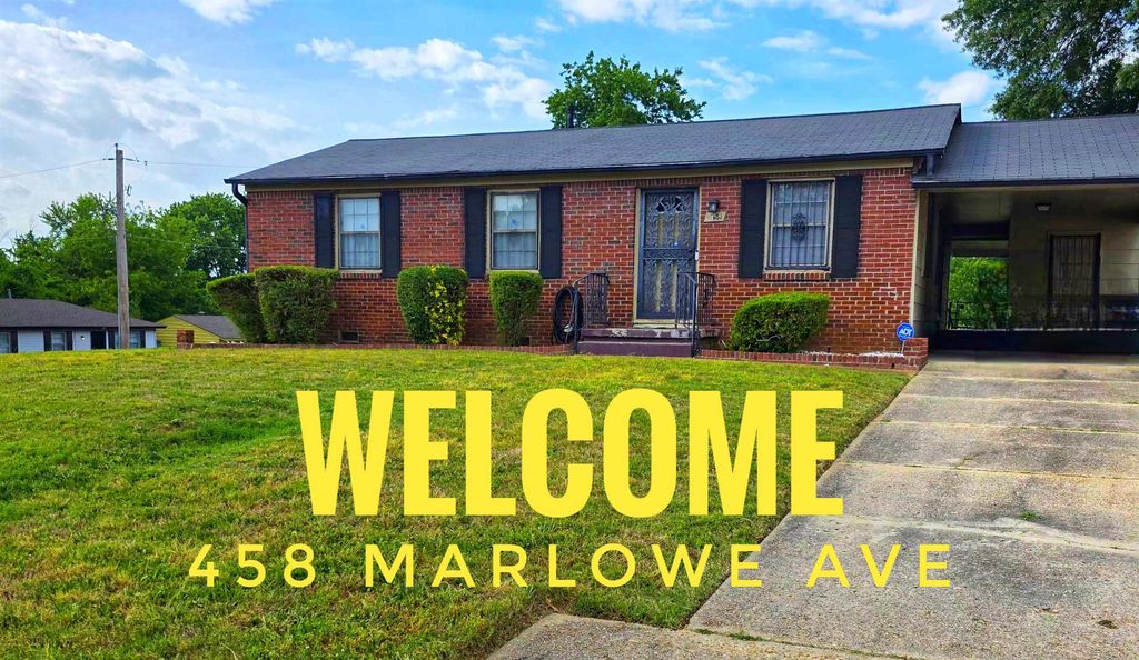 458 MARLOWE AVE, Memphis, TN 38109