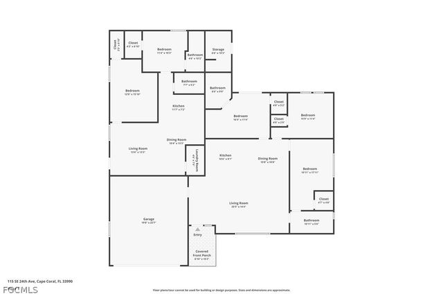 115 SE 24th AVE A-B, Cape Coral, FL 33990