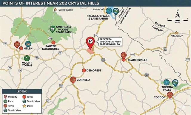202 Crystal Hills Rd, Clarkesville, GA 30523