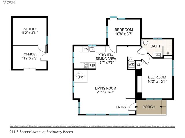 211 S 2ND Ave, Rockaway Beach, OR 97136