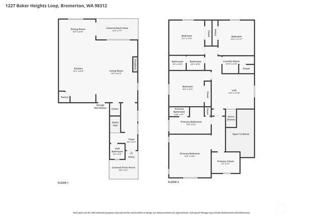 1227 Baker Heights Loop, Bremerton, WA 98312
