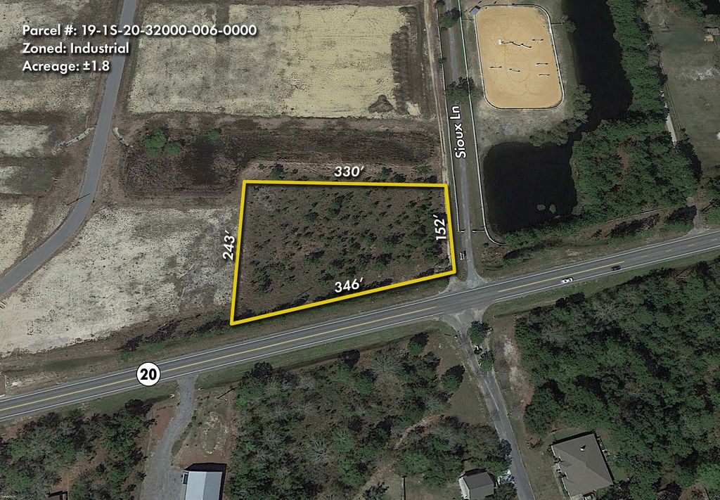 1.8 Acres FL-20, Freeport, FL 32439