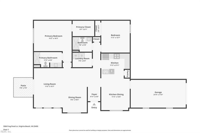 5564 Frog Pond LN, Virginia Beach, VA 23455