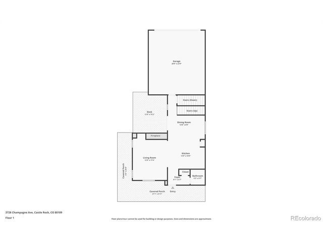 3728 Champagne Ave, Castle Rock, CO 80109