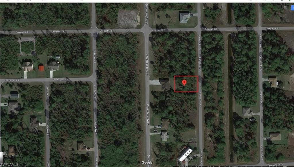 454 Lambda AVE S, LEHIGH ACRES, FL 33974 — exterior