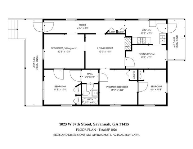 1023 W 37th Street, Savannah, GA 31415