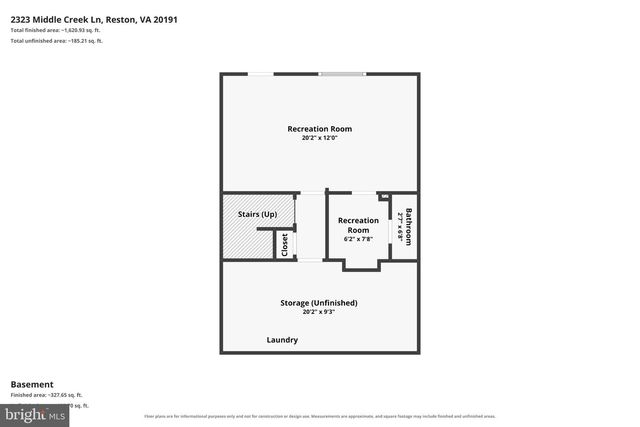2323 MIDDLE CREEK LN, Reston, VA 20191