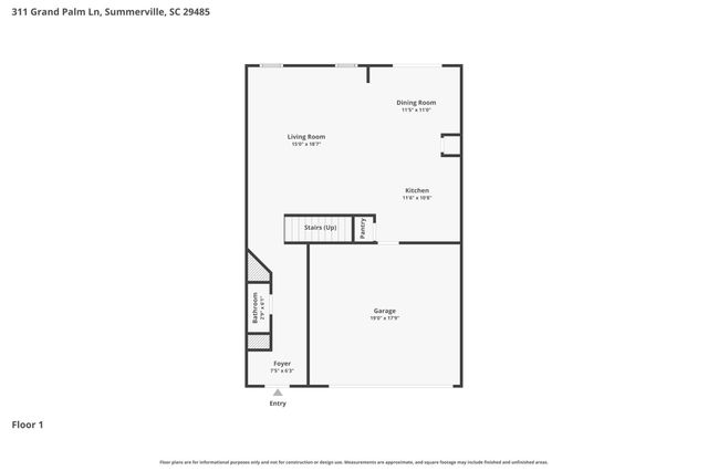 311 Grand Palm Lane, Summerville, SC 29485