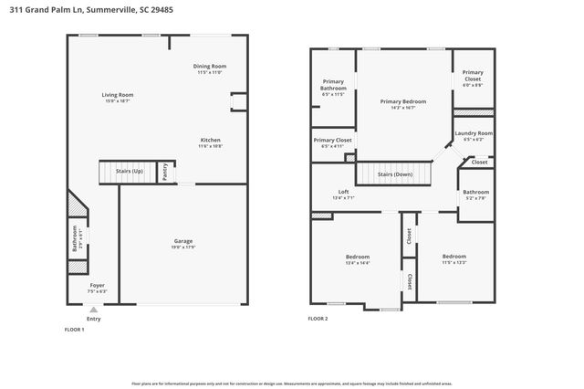 311 Grand Palm Lane, Summerville, SC 29485