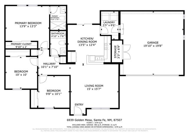 6939 Golden Mesa, Santa Fe, NM 87507