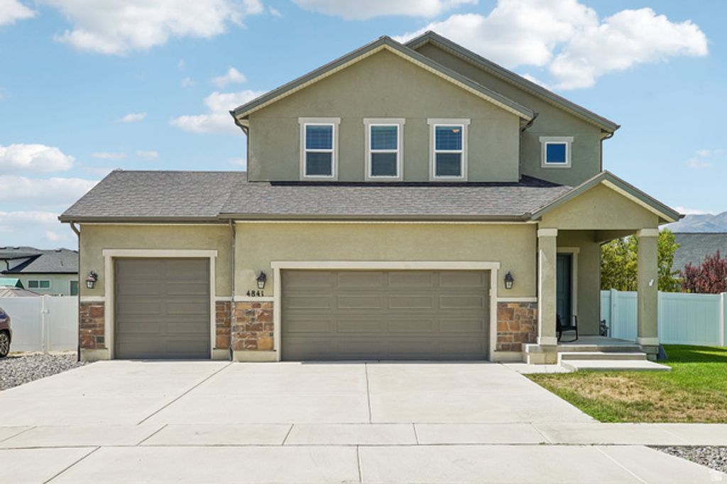 4841 N GOOSEFOOT DR, Eagle Mountain, UT 84005 — exterior