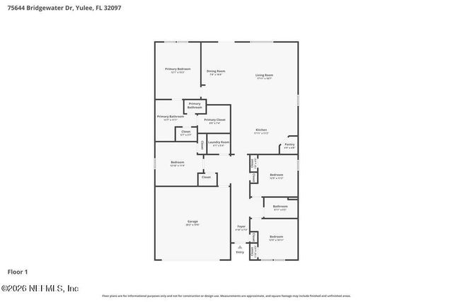 75644 BRIDGEWATER Drive, Yulee, FL 32097