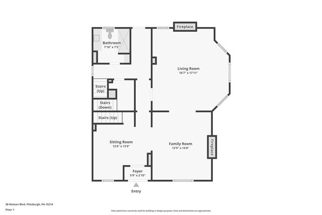 38 Watson Blvd, Observatory Hill, PA 15214