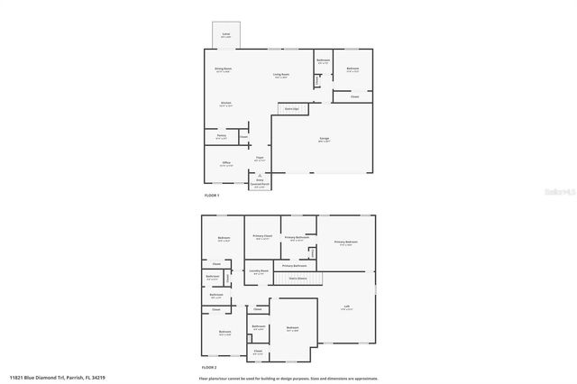 11821 BLUE DIAMOND TRL TRAIL, Parrish, FL 34219