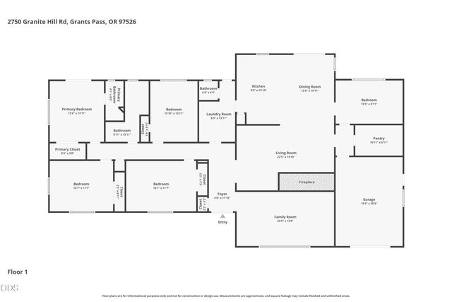 2750 Granite Hill Road, Grants Pass, OR 97526