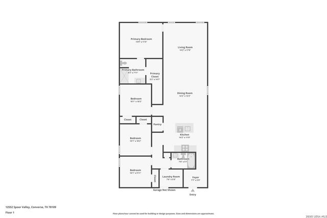12552 Spoor Vly, Converse, TX 78109